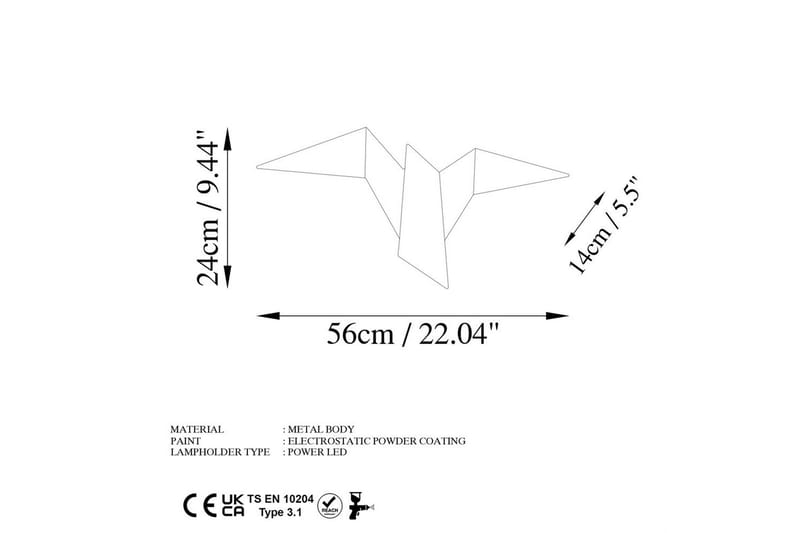 Vägglampa Kivo Svart - Svart - Belysning - Inomhusbelysning & lampor - Sänglampa - Sänglampa vägg
