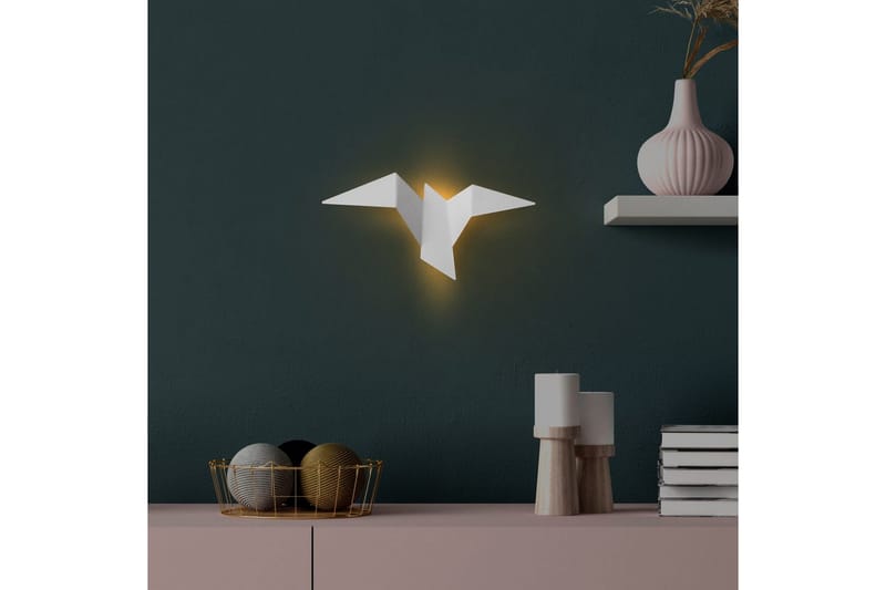 Vägglampa Kivo Vit - Vit - Belysning - Inomhusbelysning & lampor - Sänglampa - Sänglampa vägg