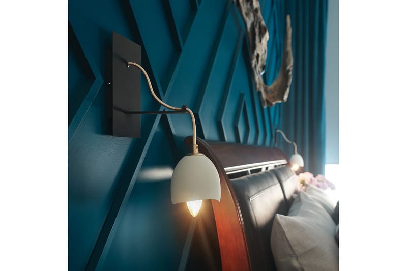 Vägglampa Lisa McDennon by Hinkley Nula - Belysning - Inomhusbelysning & lampor - Sänglampa - Sänglampa vägg