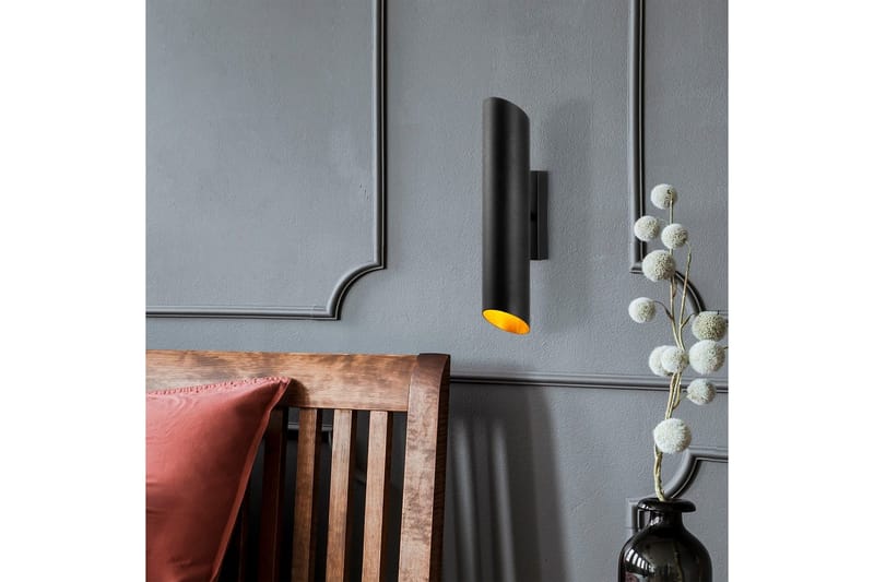 Vägglampa Loraford Svart / Rany - Guld/Svart - Belysning - Inomhusbelysning & lampor - Sänglampa - Sänglampa vägg