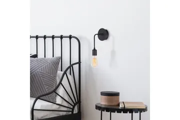 Vägglampa Lysar Svart - Svart - Belysning - Inomhusbelysning & lampor - Sänglampa - Sänglampa vägg