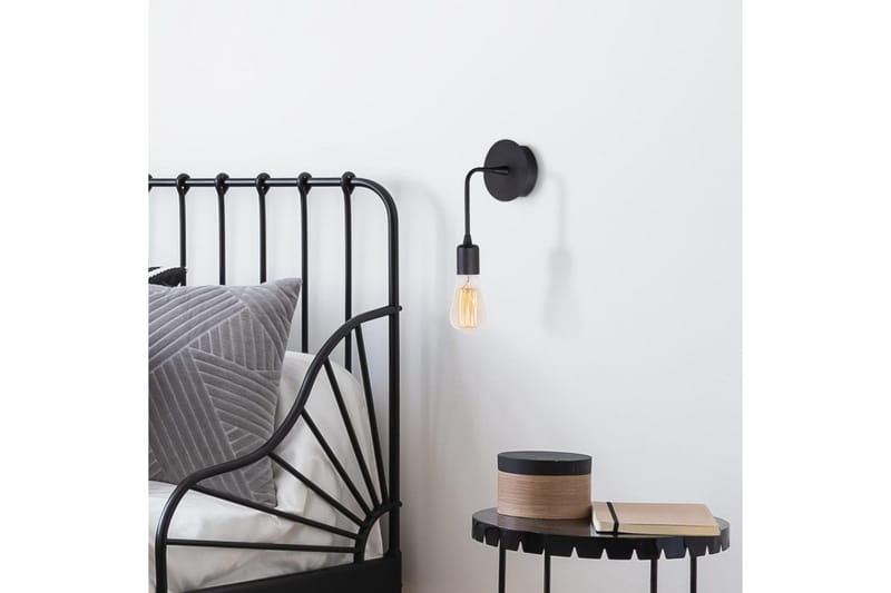 Vägglampa Lysar Svart - Svart - Belysning - Inomhusbelysning & lampor - Sänglampa - Sänglampa vägg