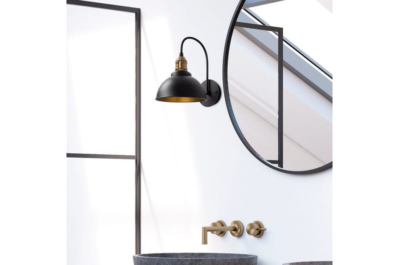 Vägglampa Masatsune Svart / Antik - Svart / Antik - Belysning - Inomhusbelysning & lampor - Sänglampa - Sänglampa vägg