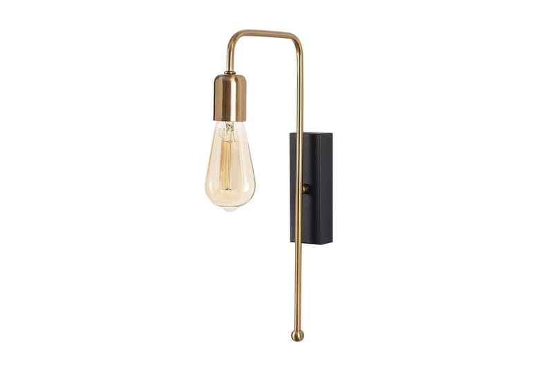 Vägglampa Mo Rany / Svart - Guld/Svart - Belysning - Inomhusbelysning & lampor - Sänglampa - Sänglampa vägg