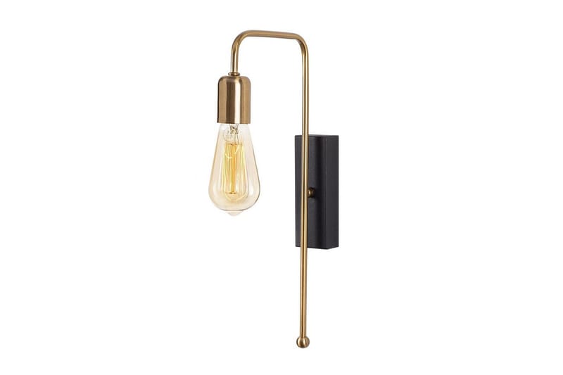 Vägglampa Mo Rany / Svart - Guld/Svart - Belysning - Inomhusbelysning & lampor - Sänglampa - Sänglampa vägg