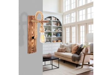 Vägglampa Nirae Trä - Natur - Belysning - Inomhusbelysning & lampor - Sänglampa - Sänglampa vägg