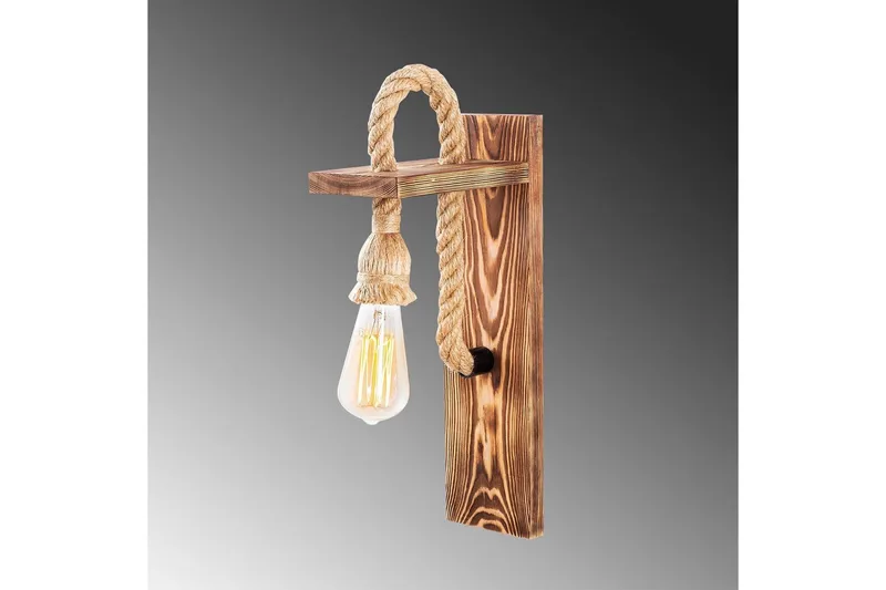 Vägglampa Nirae Trä - Natur - Belysning - Inomhusbelysning & lampor - Sänglampa - Sänglampa vägg