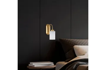 Vägglampa Noran Rany - Guld - Belysning - Inomhusbelysning & lampor - Sänglampa - Sänglampa vägg