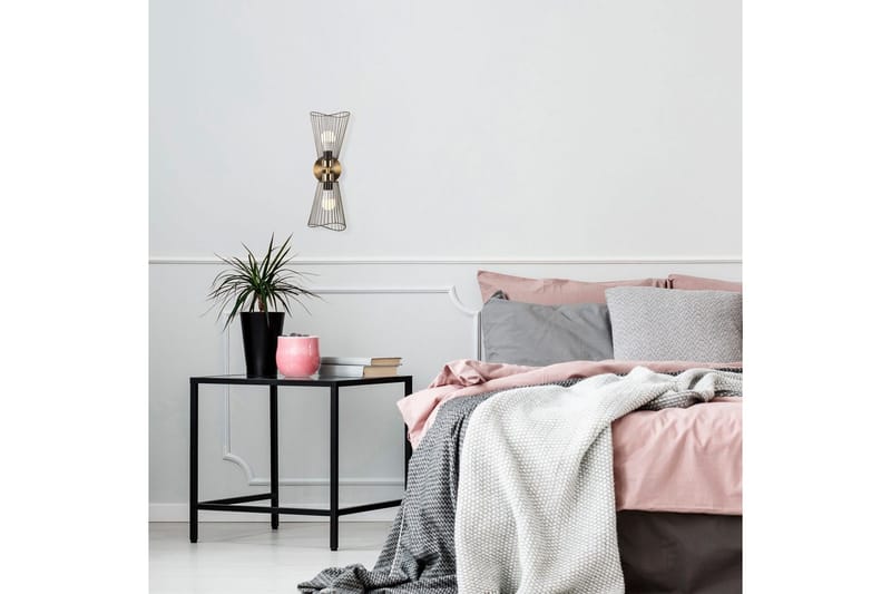 Vägglampa Novin Vintage - Vintage - Belysning - Inomhusbelysning & lampor - Sänglampa - Sänglampa vägg