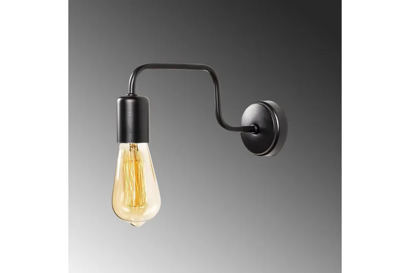 Vägglampa Nymera Svart - Svart - Belysning - Inomhusbelysning & lampor - Sänglampa - Sänglampa vägg