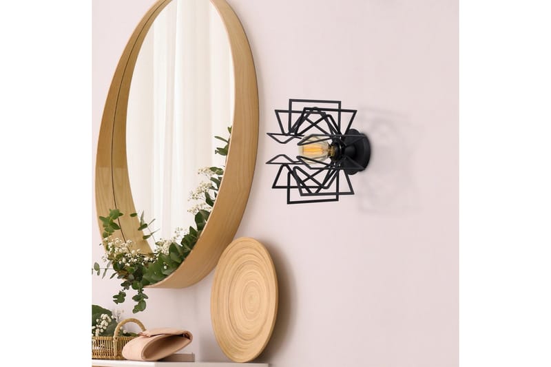 Vägglampa Quira Svart - Svart - Belysning - Inomhusbelysning & lampor - Sänglampa - Sänglampa vägg