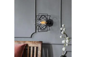 Vägglampa Quira Svart - Svart - Belysning - Inomhusbelysning & lampor - Sänglampa - Sänglampa vägg