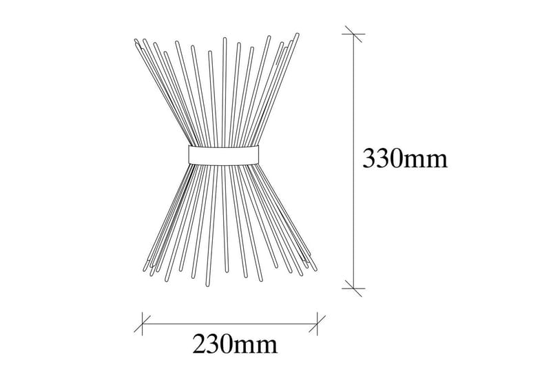 Vägglampa Rate 10 Koppar - Koppar - Belysning - Inomhusbelysning & lampor - Sänglampa - Sänglampa vägg