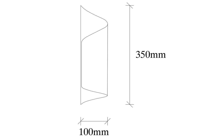 Vägglampa Rate 12 Kräm - Cremevit - Belysning - Inomhusbelysning & lampor - Sänglampa - Sänglampa vägg