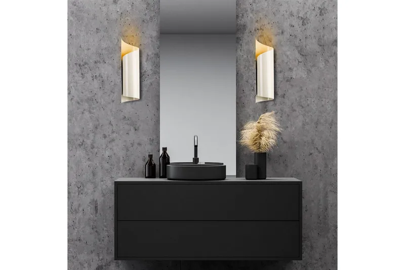 Vägglampa Rate 12 Kräm - Cremevit - Belysning - Inomhusbelysning & lampor - Sänglampa - Sänglampa vägg