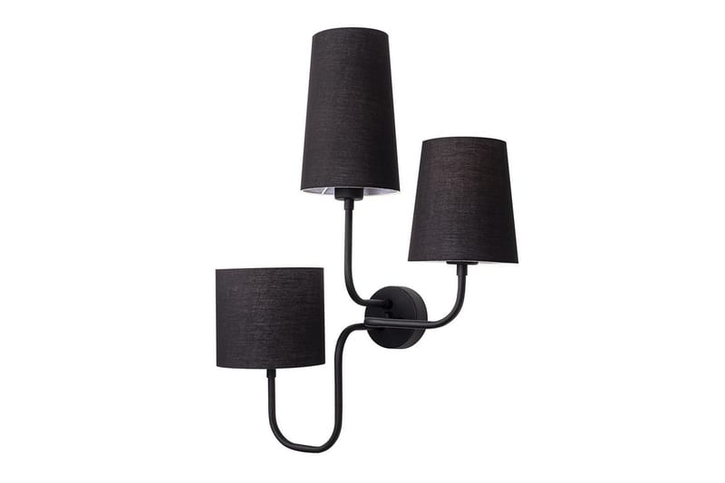 Vägglampa Rihan svart - Svart - Belysning - Inomhusbelysning & lampor - Sänglampa - Sänglampa vägg