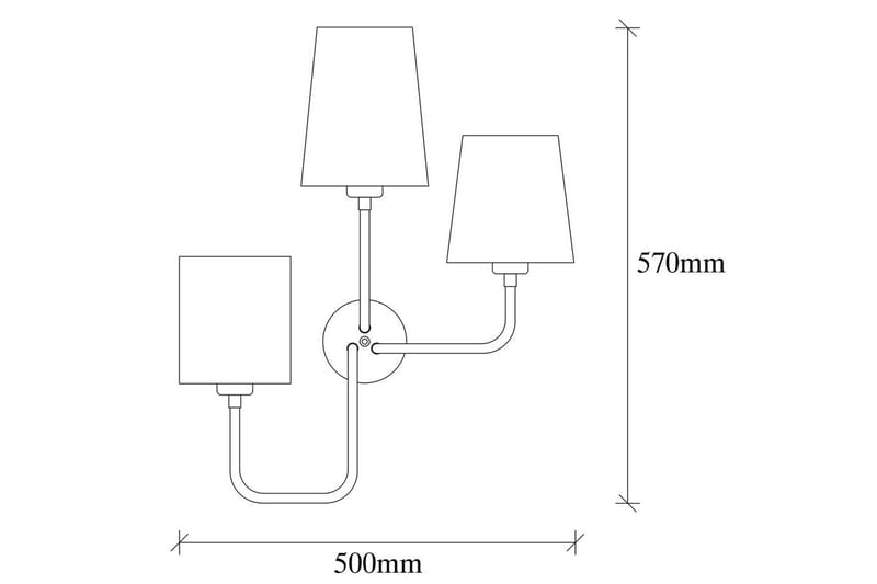 Vägglampa Rihan svart - Svart - Belysning - Inomhusbelysning & lampor - Sänglampa - Sänglampa vägg