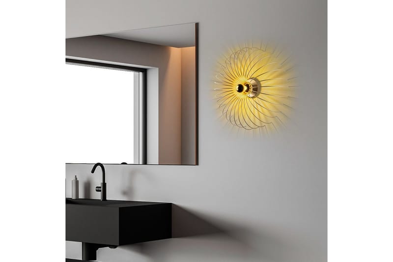 Vägglampa Sadortel Rany - 56 x 16 x 56 cm - Belysning - Inomhusbelysning & lampor - Sänglampa - Sänglampa vägg