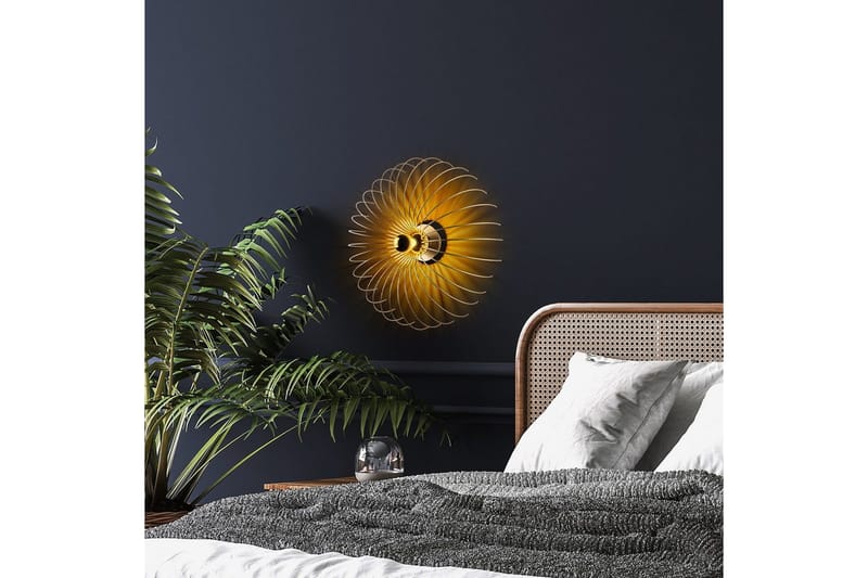 Vägglampa Sadortel Rany - 56 x 16 x 56 cm - Belysning - Inomhusbelysning & lampor - Sänglampa - Sänglampa vägg