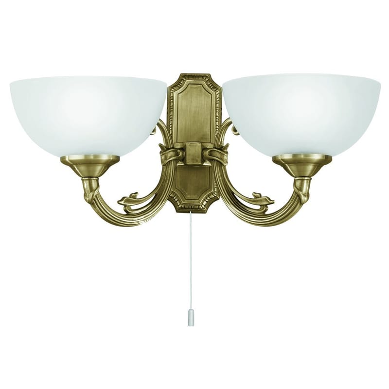 Vägglampa Savoy med 2 Lampor - 41 cm - Belysning - Inomhusbelysning & lampor - Sänglampa - Sänglampa vägg