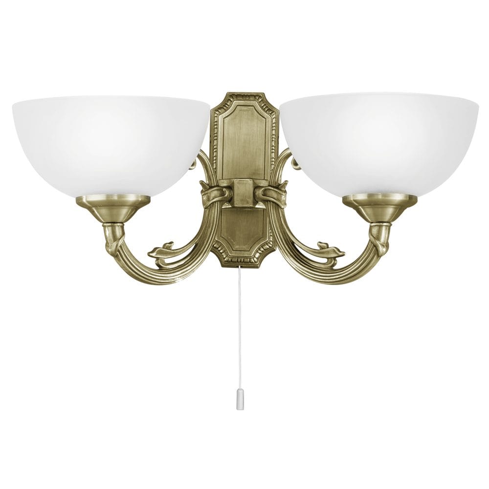 Vägglampa Savoy med 2 Lampor - 41 cm