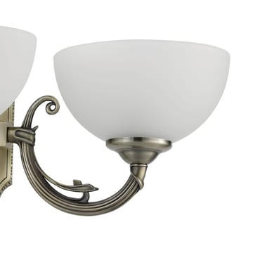 Vägglampa Savoy med 2 Lampor - 41 cm - Belysning - Inomhusbelysning & lampor - Sänglampa - Sänglampa vägg