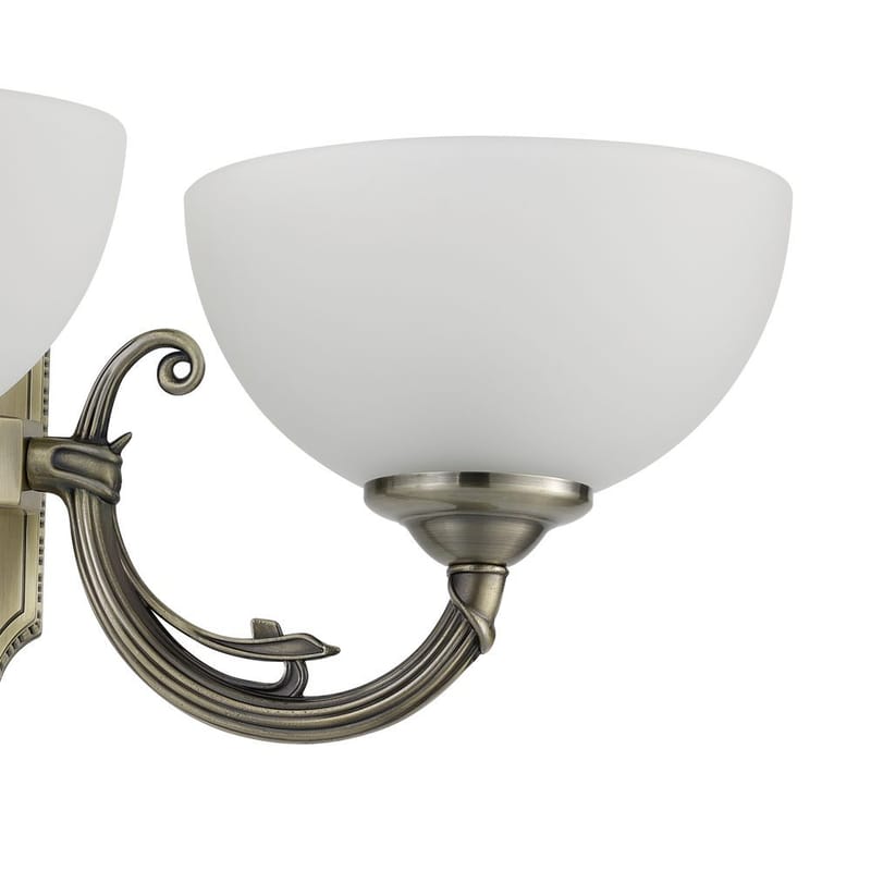 Vägglampa Savoy med 2 Lampor - 41 cm - Belysning - Inomhusbelysning & lampor - Sänglampa - Sänglampa vägg