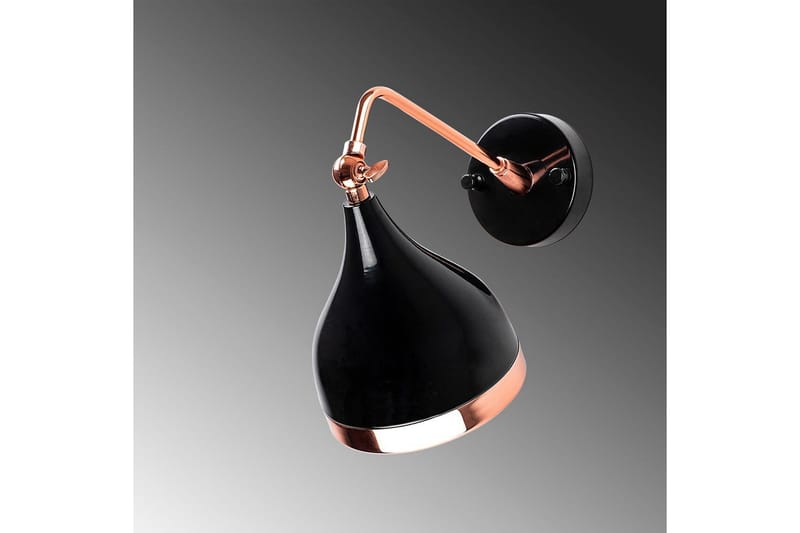 Vägglampa Soodz Svart / Koppar - Svart / Koppar - Belysning - Inomhusbelysning & lampor - Sänglampa - Sänglampa vägg