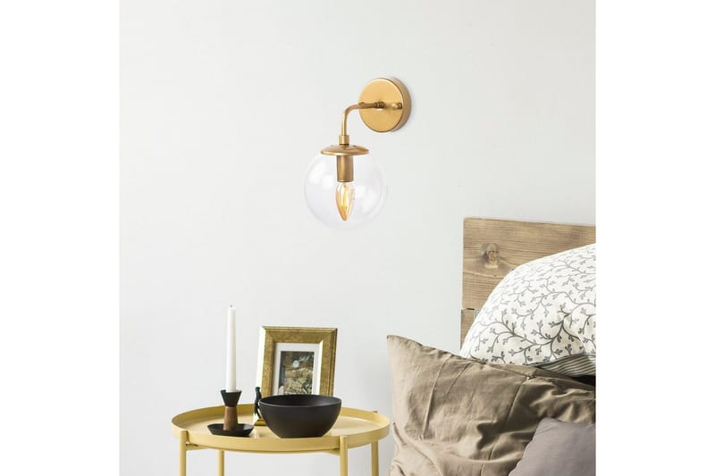 Vägglampa Soona Rany Transparent - Rany Transparent - Belysning - Inomhusbelysning & lampor - Sänglampa - Sänglampa vägg