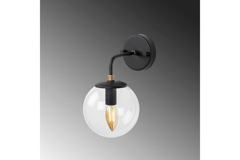 Vägglampa Soona Svart / Rany - Svart / Rany - Belysning - Inomhusbelysning & lampor - Sänglampa - Sänglampa vägg