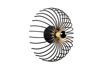 Vägglampa Subbersta Svart - Diameter: 12 cm - Belysning - Inomhusbelysning & lampor - Sänglampa - Sänglampa vägg