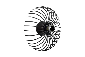 Vägglampa Subbersta Svart - Diameter: 12 cm - Belysning - Inomhusbelysning & lampor - Sänglampa - Sänglampa vägg