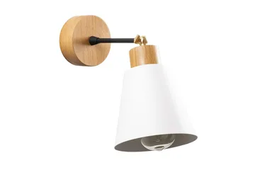 Vägglampa Sudalwani Vit - Vit - Belysning - Inomhusbelysning & lampor - Sänglampa - Sänglampa vägg