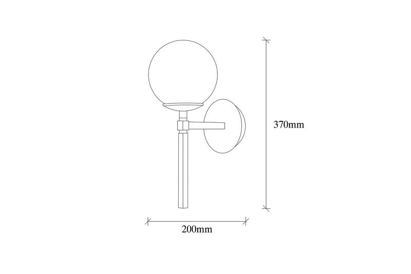 Vägglampa Sudasalle Svart / Vit - Svart/Vit - Belysning - Inomhusbelysning & lampor - Sänglampa - Sänglampa vägg