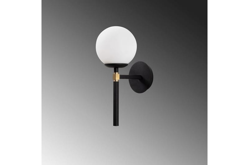 Vägglampa Sudasalle Svart / Vit - Svart/Vit - Belysning - Inomhusbelysning & lampor - Sänglampa - Sänglampa vägg