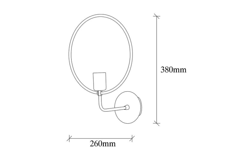 Vägglampa Sufia svart - Svart - Belysning - Inomhusbelysning & lampor - Sänglampa - Sänglampa vägg