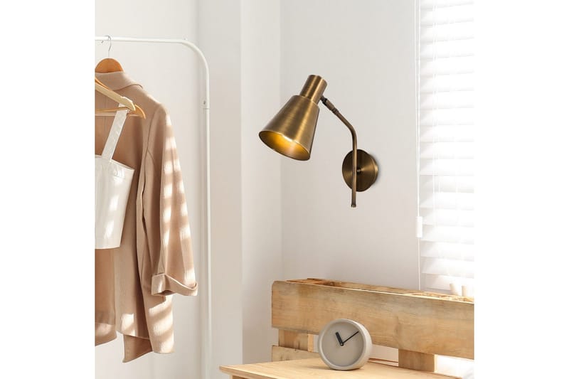 Vägglampa Sugana Berriaren Vintage - Koppar - Belysning - Inomhusbelysning & lampor - Sänglampa - Sänglampa vägg