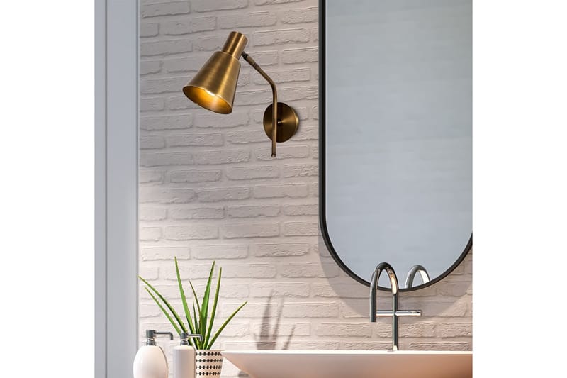 Vägglampa Sugana Berriaren Vintage - Koppar - Belysning - Inomhusbelysning & lampor - Sänglampa - Sänglampa vägg