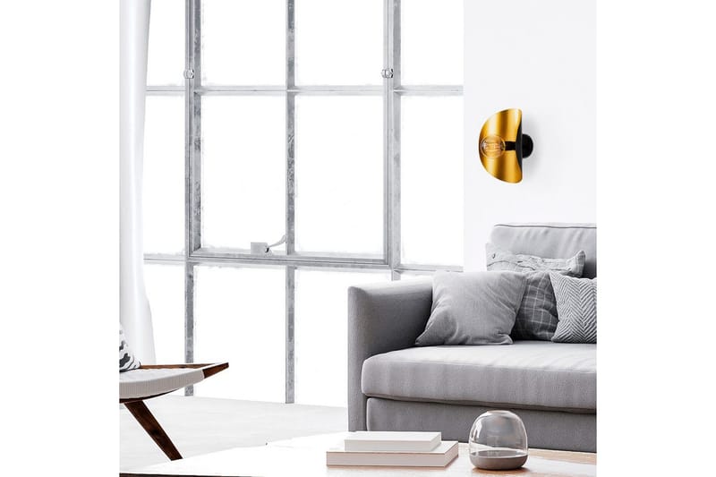 Vägglampa Sugana Giada Svart / Rany - Guld/Svart - Belysning - Inomhusbelysning & lampor - Sänglampa - Sänglampa vägg