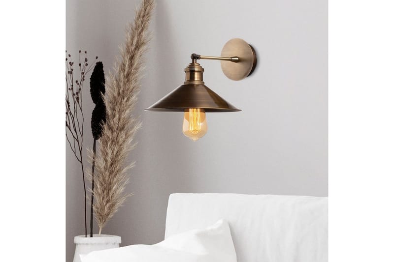 Vägglampa Sugana Niva Vintage - Koppar - Belysning - Inomhusbelysning & lampor - Sänglampa - Sänglampa vägg