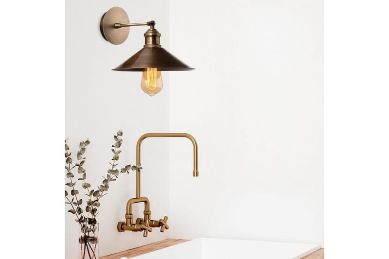 Vägglampa Sugana Niva Vintage - Koppar - Belysning - Inomhusbelysning & lampor - Sänglampa - Sänglampa vägg