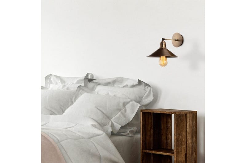 Vägglampa Sugana Niva Vintage - Koppar - Belysning - Inomhusbelysning & lampor - Sänglampa - Sänglampa vägg