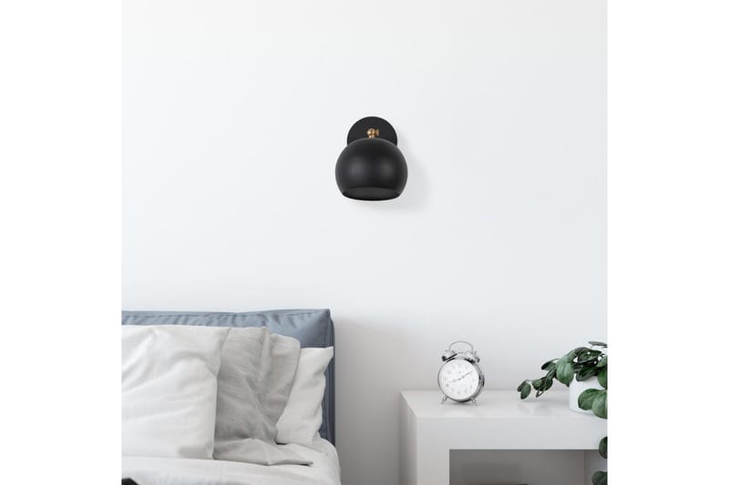 Vägglampa Sugana Tera Svart - Svart - Belysning - Inomhusbelysning & lampor - Sänglampa - Sänglampa vägg