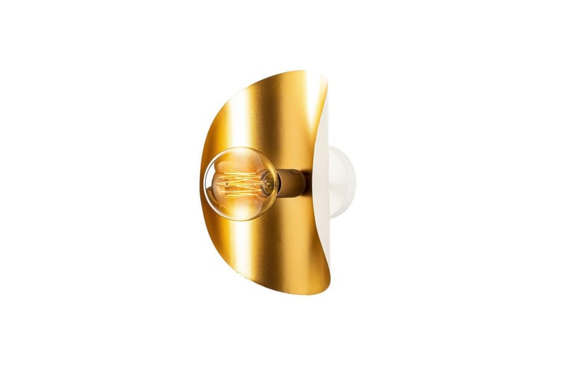 Vägglampa Sugana Vira Vit / Rany - Guld/Vit - Belysning - Inomhusbelysning & lampor - Sänglampa - Sänglampa vägg
