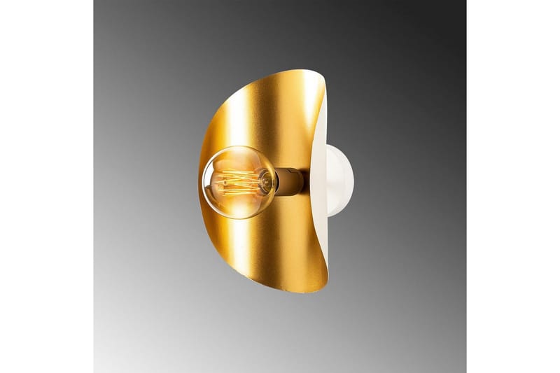 Vägglampa Sugana Vira Vit / Rany - Guld/Vit - Belysning - Inomhusbelysning & lampor - Sänglampa - Sänglampa vägg