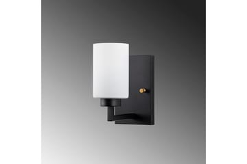 Vägglampa Syllen Svart / Vit - Svart / Vit - Belysning - Inomhusbelysning & lampor - Sänglampa - Sänglampa vägg