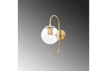 Vägglampa Thalara Glansig Rany Transparent - Glansig Rany Transparent - Belysning - Inomhusbelysning & lampor - Sänglampa - Sänglampa vägg