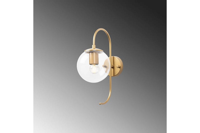 Vägglampa Thalara Glansig Rany Transparent - Glansig Rany Transparent - Belysning - Inomhusbelysning & lampor - Sänglampa - Sänglampa vägg