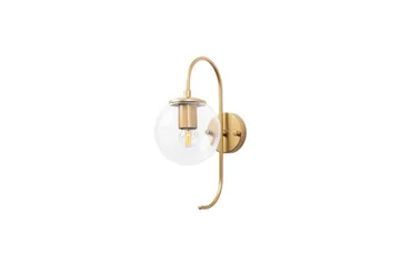 Vägglampa Thalara Glansig Rany Transparent - Glansig Rany Transparent - Belysning - Inomhusbelysning & lampor - Sänglampa - Sänglampa vägg