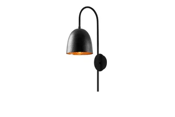 Vägglampa Thela Black - Antracit - Belysning - Inomhusbelysning & lampor - Sänglampa - Sänglampa vägg